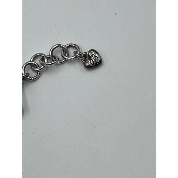 Brighton Signed Double Strand Oval Linked Bracelet - Picture 9 of 12